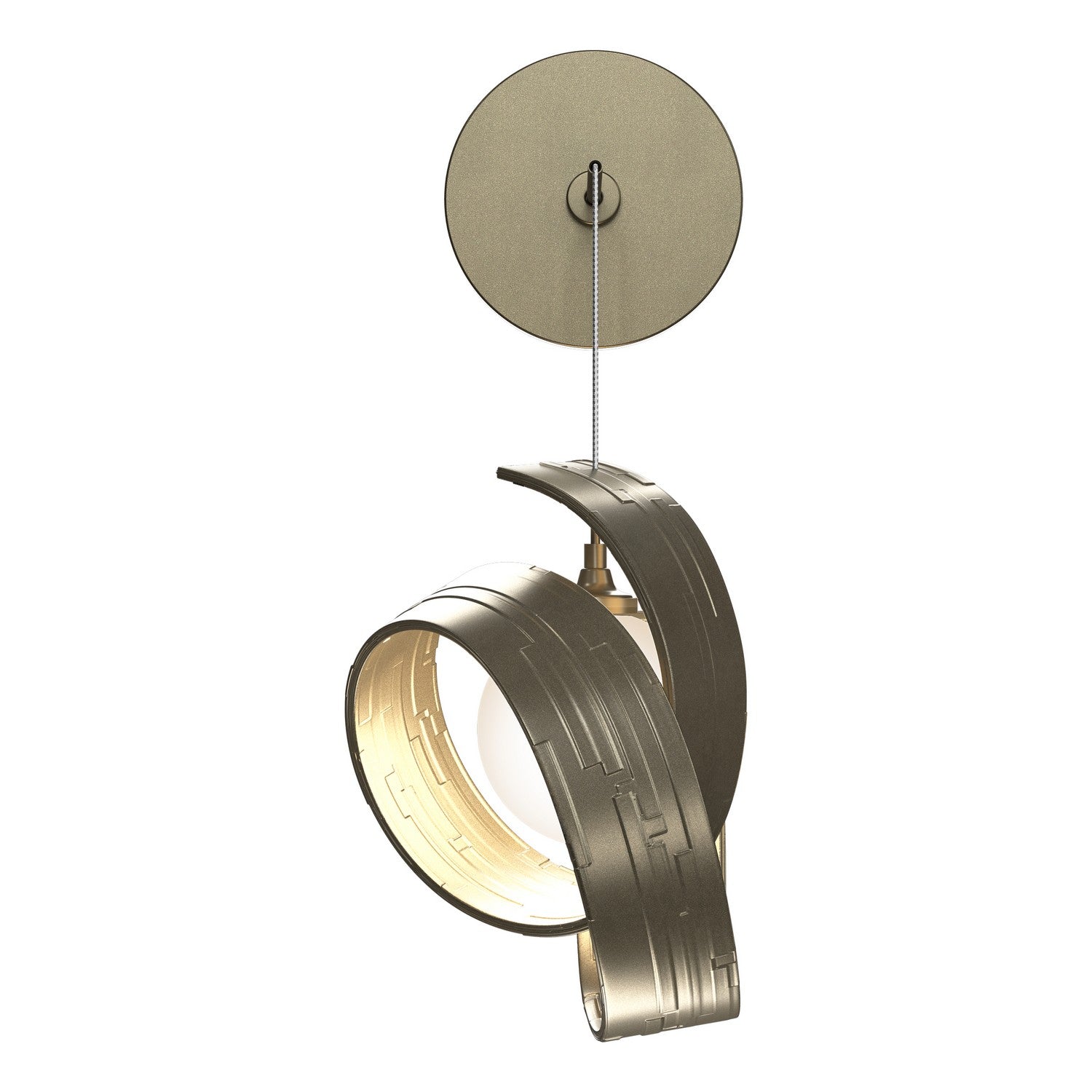 Hubbardton Forge - 201353-SKT-84-GG0711 - LED Wall Sconce - Riza - Soft Gold