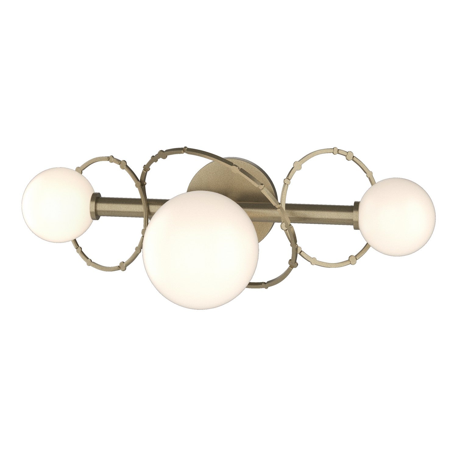 Hubbardton Forge - 201360-SKT-84-GG0712 - Three Light Bath Sconce - Olympus - Soft Gold