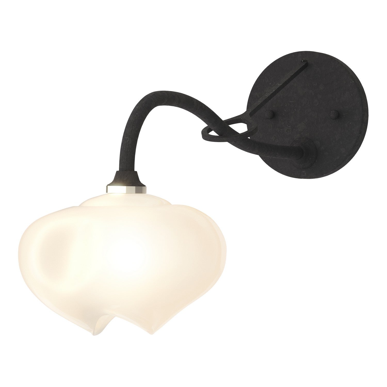 Hubbardton Forge - 201371-SKT-10-FD0710 - One Light Wall Sconce - Ume - Black