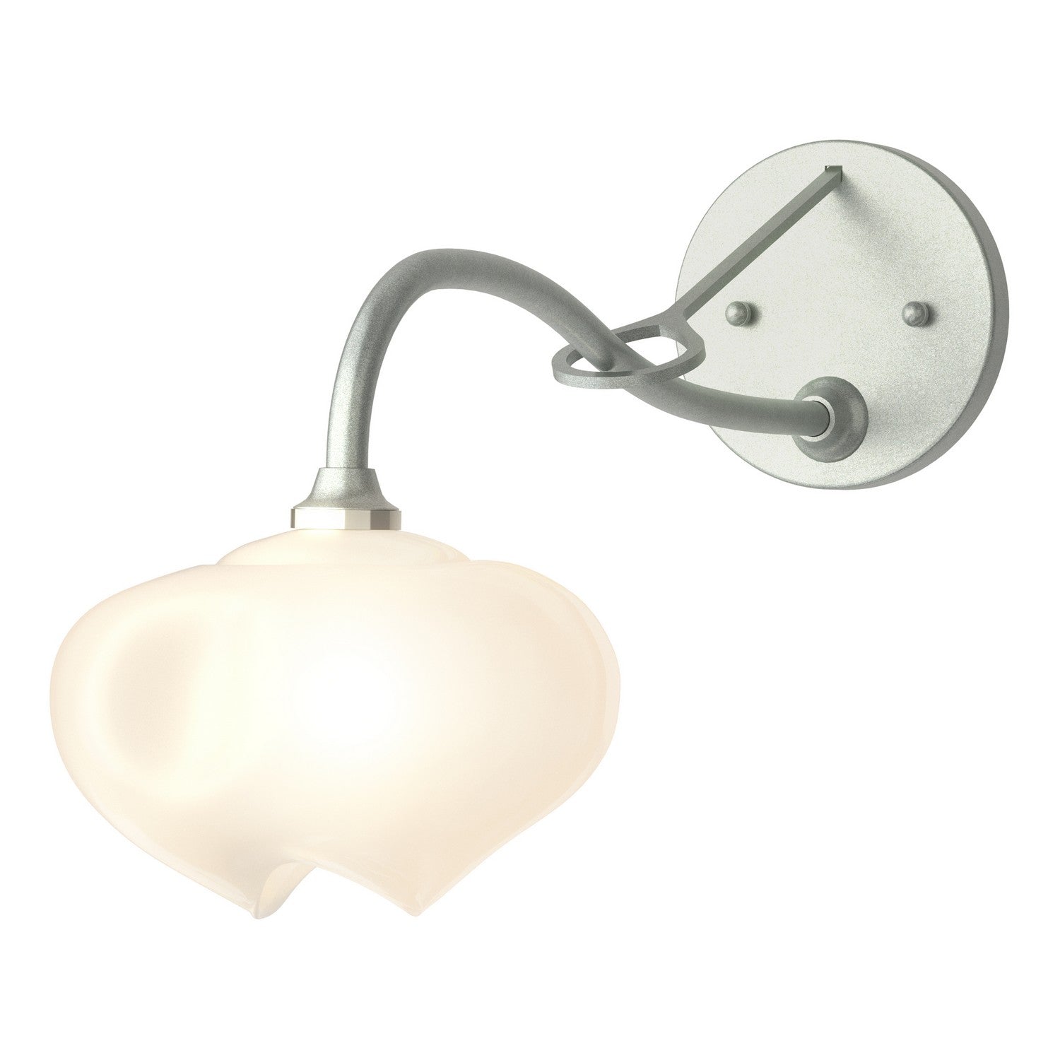 Hubbardton Forge - 201371-SKT-82-FD0710 - One Light Wall Sconce - Ume - Vintage Platinum