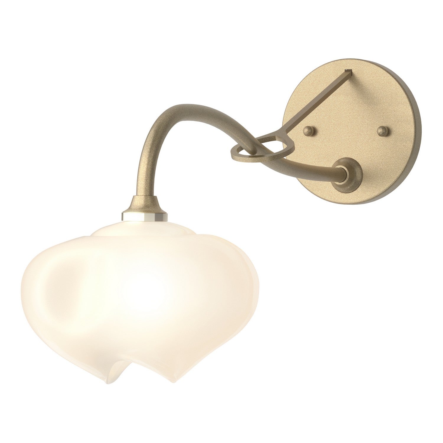 Hubbardton Forge - 201371-SKT-84-FD0710 - One Light Wall Sconce - Ume - Soft Gold