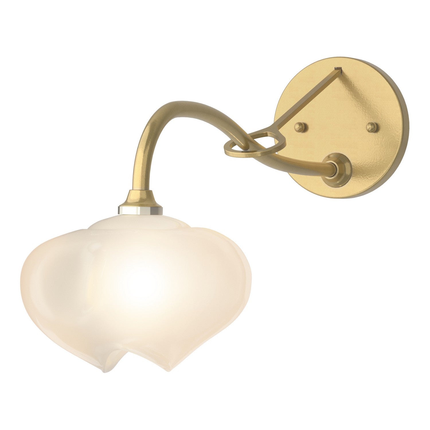 Hubbardton Forge - 201371-SKT-89-FD0710 - Ume 1-Light Long-Arm Sconce - Ume - Ink