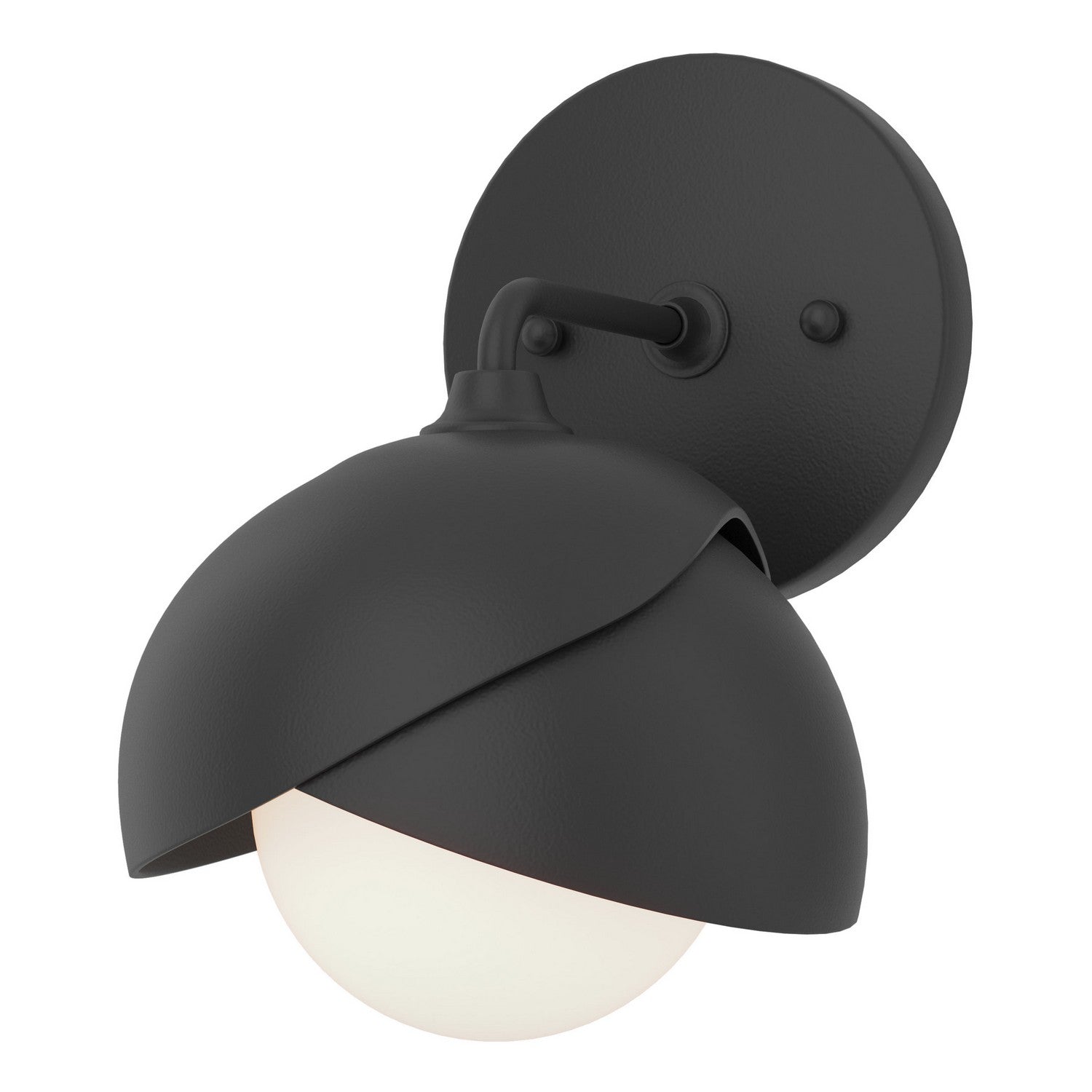 Hubbardton Forge - 201374-SKT-10-10-GG0711 - One Light Bath Sconce - Brooklyn - Black