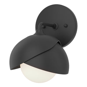Hubbardton Forge - 201374-SKT-10-10-GG0711 - One Light Bath Sconce - Brooklyn - Black