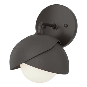Hubbardton Forge - 201374-SKT-14-14-GG0711 - One Light Bath Sconce - Brooklyn - Oil Rubbed Bronze