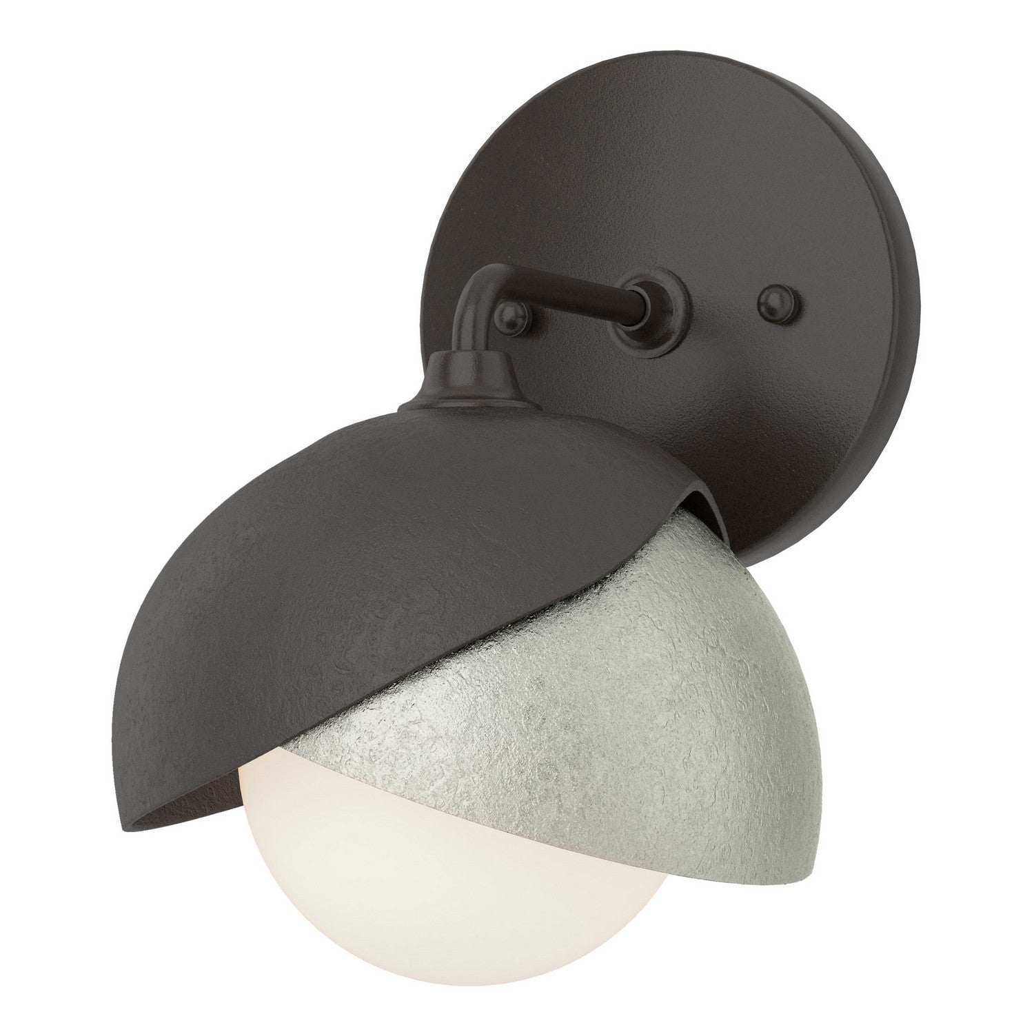 Hubbardton Forge - 201374-SKT-14-85-GG0711 - One Light Bath Sconce - Brooklyn - Oil Rubbed Bronze