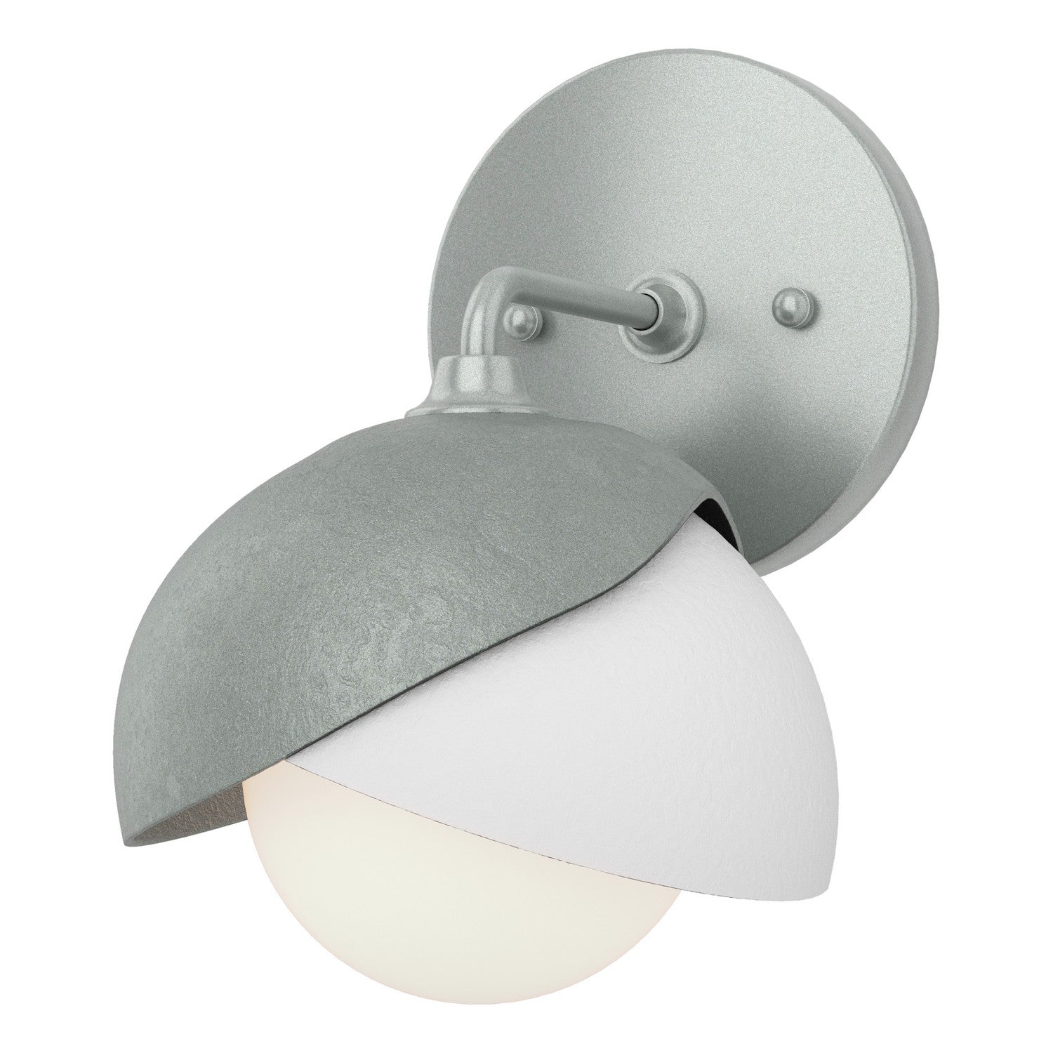 Hubbardton Forge - 201374-SKT-82-02-GG0711 - One Light Wall Sconce - Brooklyn - Vintage Platinum