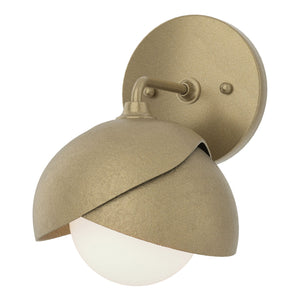Hubbardton Forge - 201374-SKT-84-84-GG0711 - One Light Bath Sconce - Brooklyn - Soft Gold