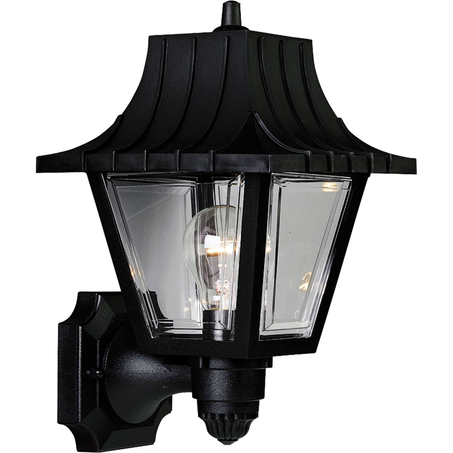 Progress Lighting - P5814-31 - One Light Wall Lantern - Mansard - Black