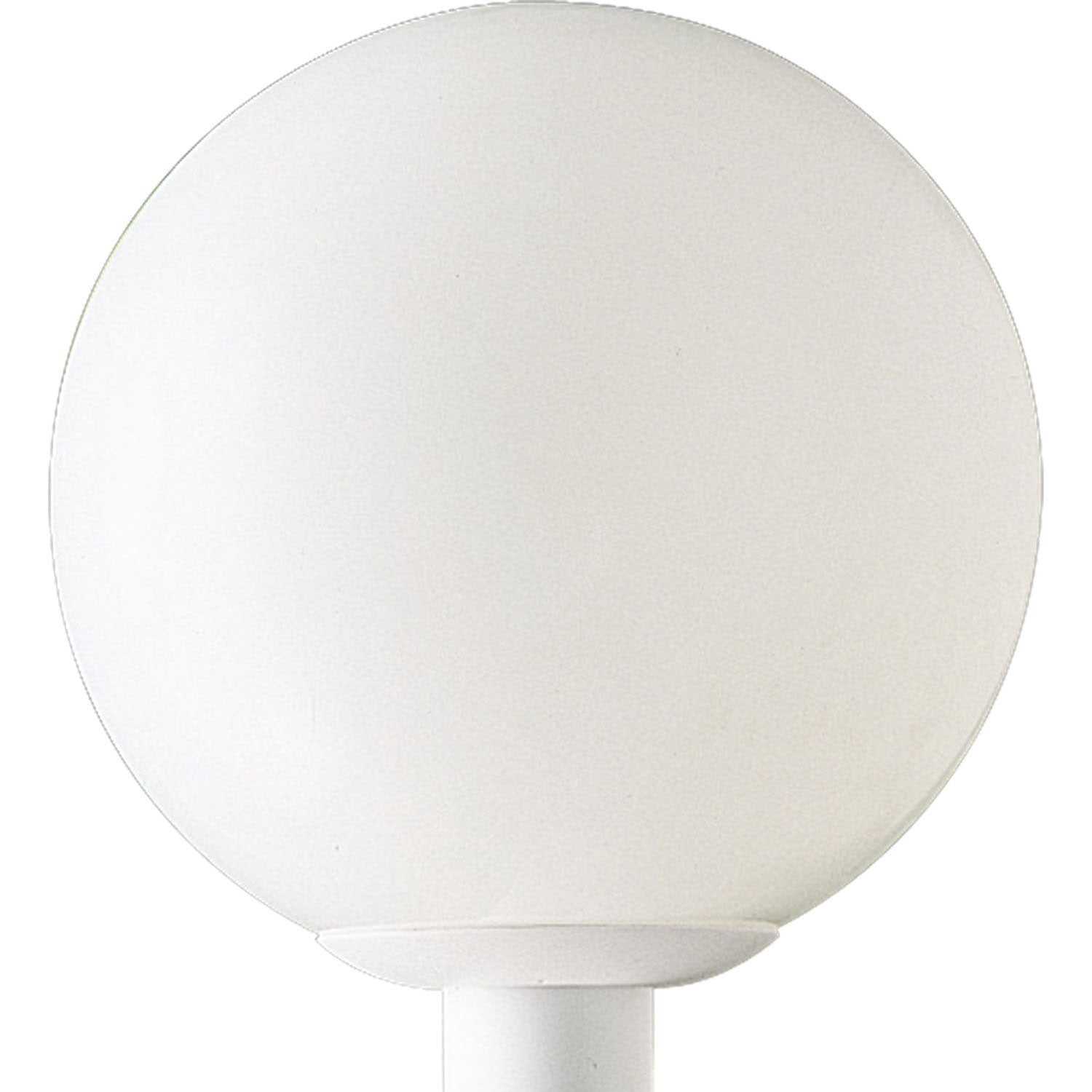 Progress Lighting - P5426-60 - One Light Post Lantern - Globe - White