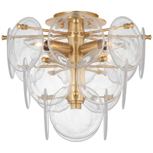 Visual Comfort Signature - ARN 4450G-CSG - Four Light Flush Mount - Loire - Gild
