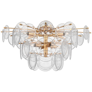 Visual Comfort Signature - ARN 4453G-CSG - LED Flush Mount - Loire - Gild