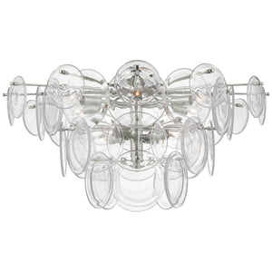 Visual Comfort Signature - ARN 4453PN-CSG - LED Flush Mount - Loire - Polished Nickel