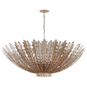 Visual Comfort Signature - ARN 5015BSL - LED Chandelier - Hampton - Burnished Silver Leaf