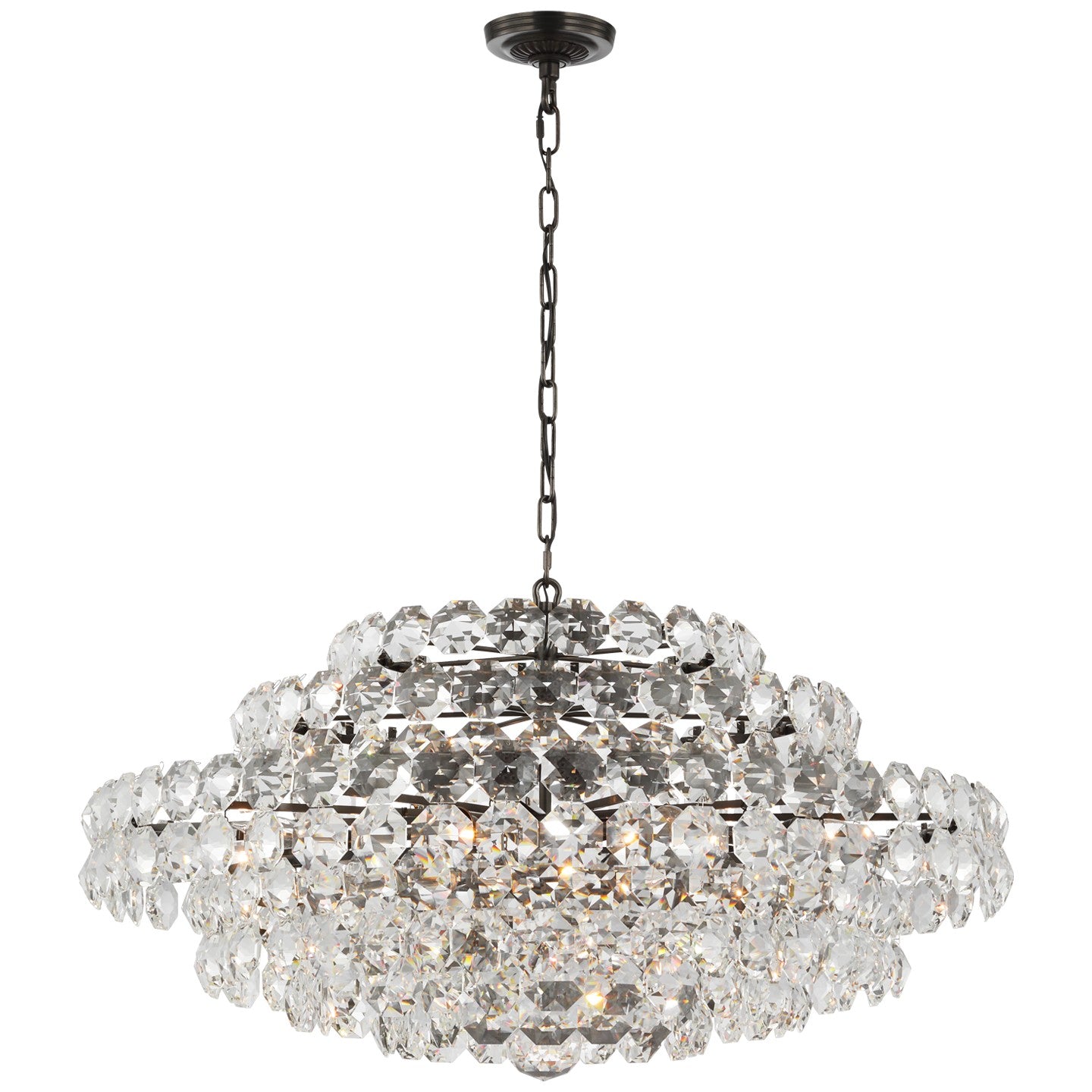 Visual Comfort Signature - ARN 5120BZ-CG - 18 Light Chandelier - Sanger - Bronze