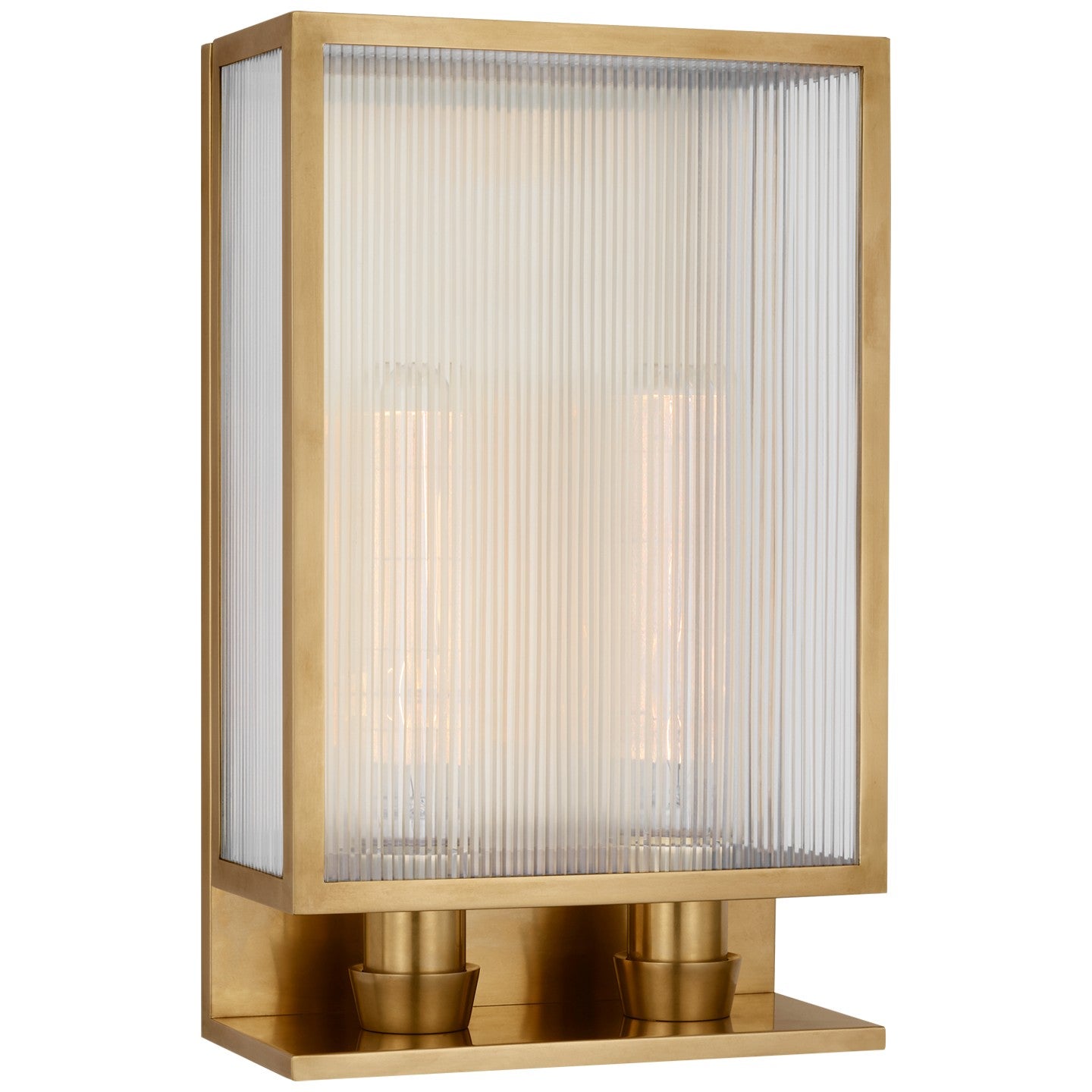 Visual Comfort Signature - BBL 2182SB-CRB - LED Wall Sconce - York - Soft Brass