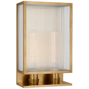 Visual Comfort Signature - BBL 2182SB-CRB - LED Wall Sconce - York - Soft Brass