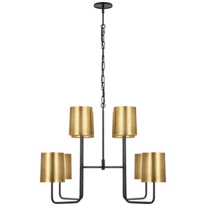 Visual Comfort Signature - BBL 5083BZ-SB - LED Chandelier - Go Lightly - Bronze