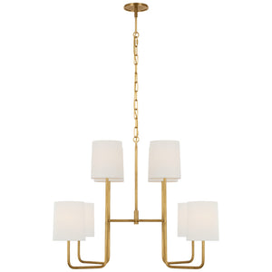 Visual Comfort Signature - BBL 5083SB-L - LED Chandelier - Go Lightly - Soft Brass