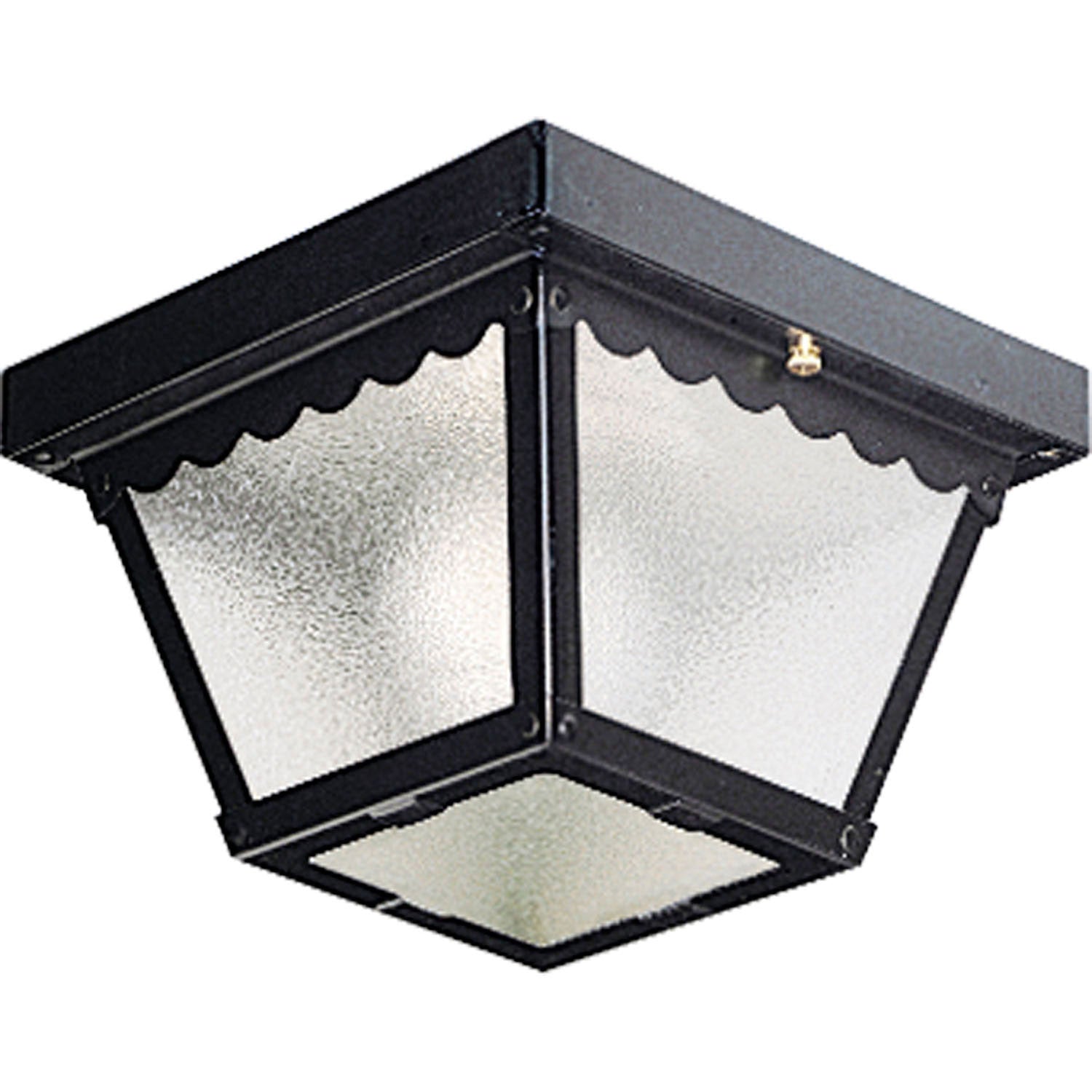 Progress Lighting - P5727-31 - One Light Outdoor Flush Mount - Ceiling Mount - Black