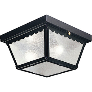 Progress Lighting - P5729-31 - Two Light Outdoor Flush Mount - Ceiling Mount - Black