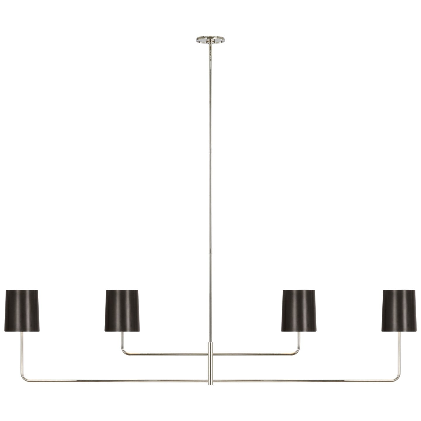 Visual Comfort Signature - BBL 5087PN-BZ - LED Chandelier - Go Lightly - Polished Nickel