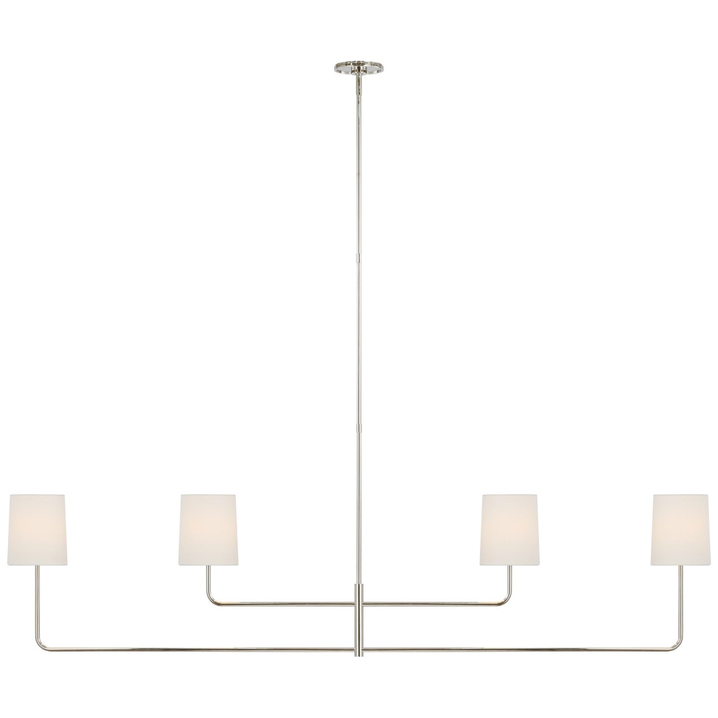 Visual Comfort Signature - BBL 5087PN-L - LED Chandelier - Go Lightly - Polished Nickel