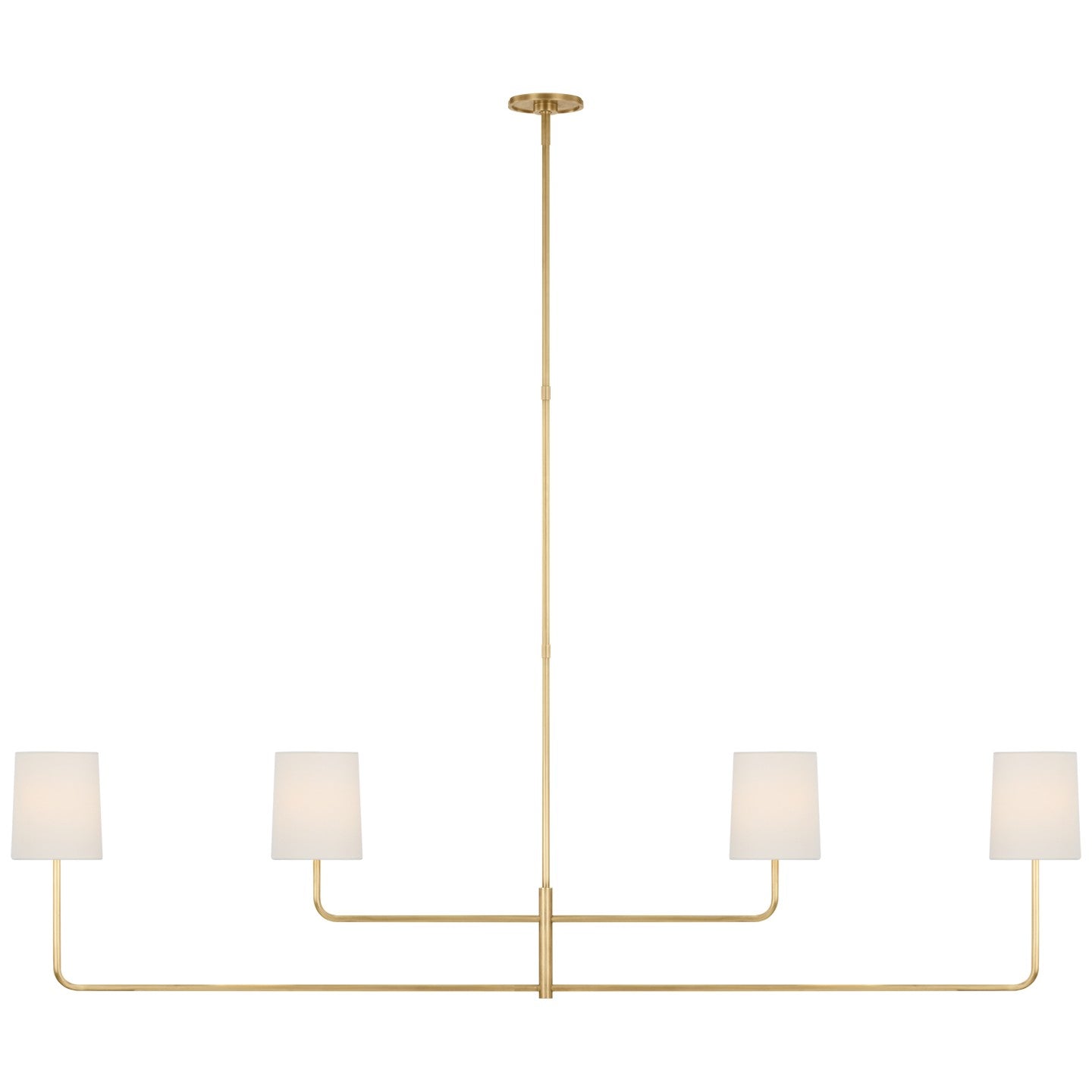 Visual Comfort Signature - BBL 5087SB-L - LED Chandelier - Go Lightly - Soft Brass