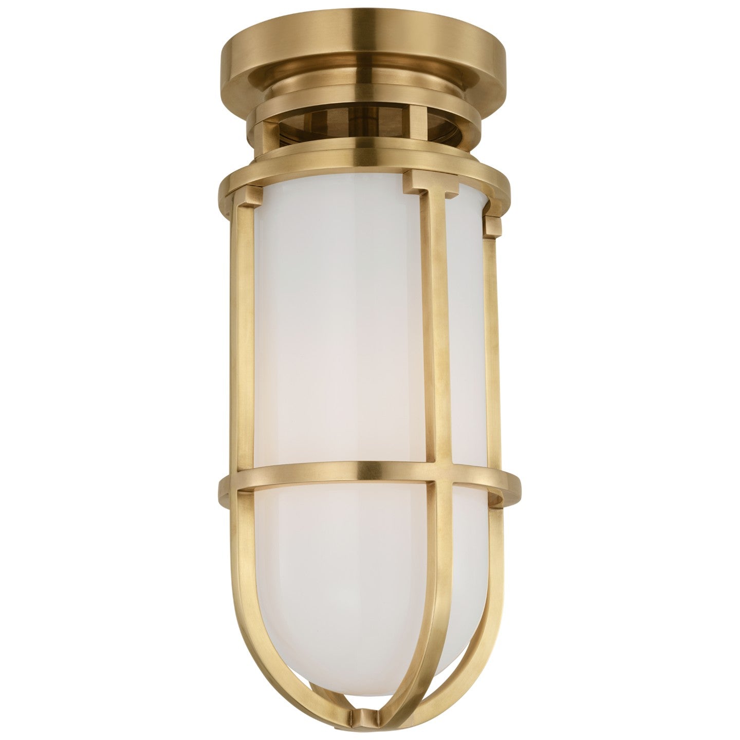 Visual Comfort Signature - CHC 4485AB-WG - LED Flush Mount - Gracie - Antique-Burnished Brass