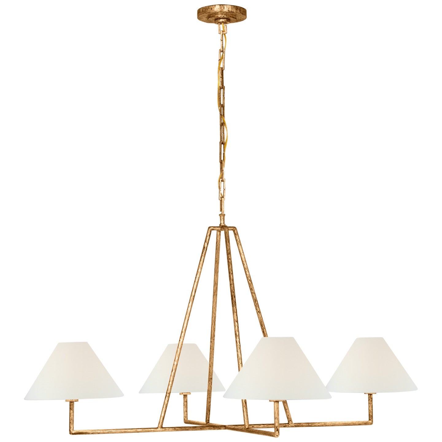 Visual Comfort Signature - CHC 5335GI-L - LED Chandelier - Ashton - Gilded Iron