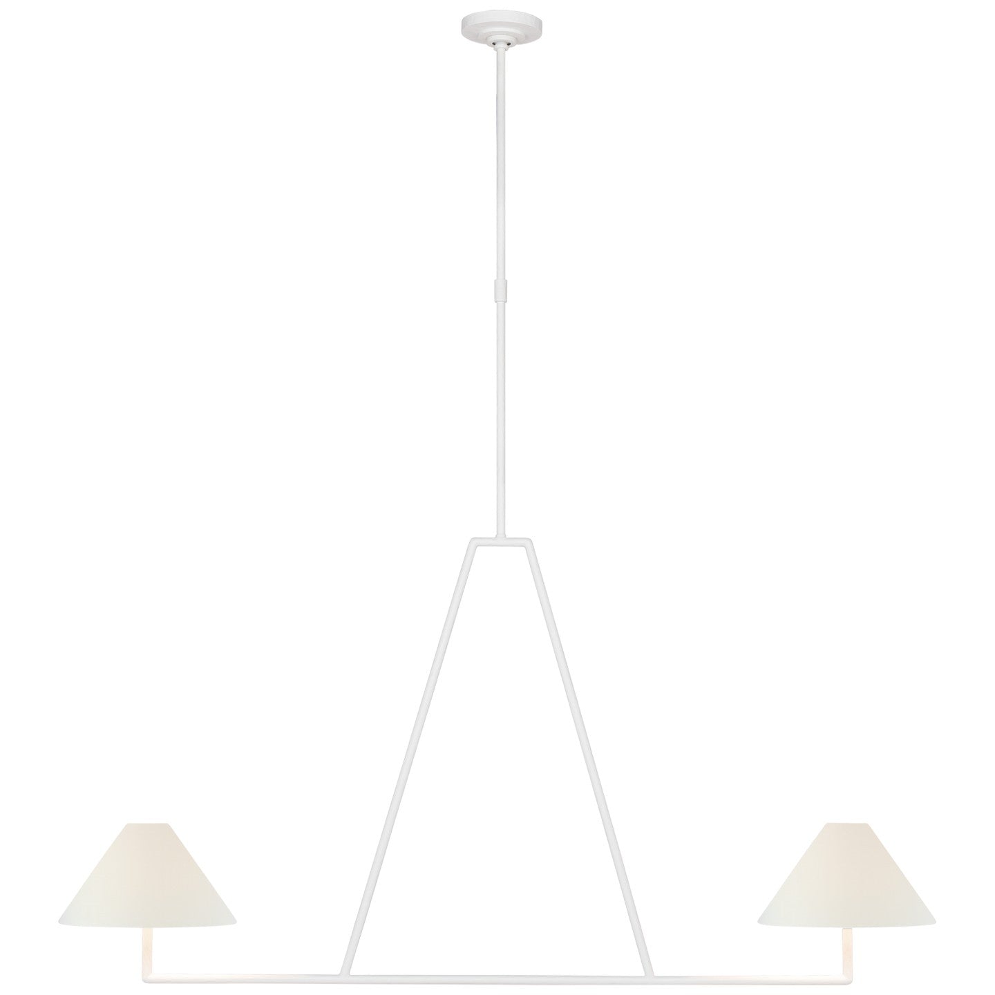 Visual Comfort Signature - CHC 5340PW-L - LED Chandelier - Ashton - Plaster White