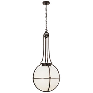 Visual Comfort Signature - CHC 5484BZ-WG - LED Pendant - Gracie - Bronze