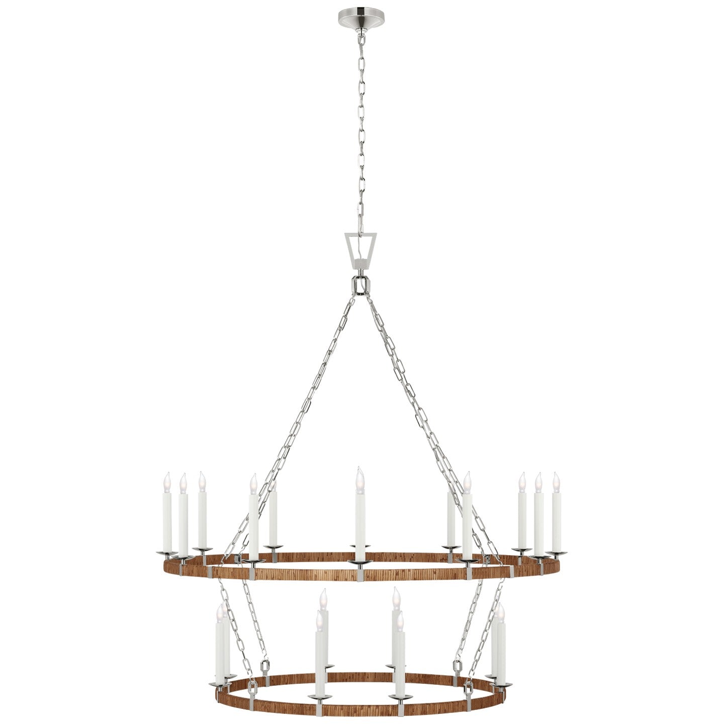 Visual Comfort Darlana Wrapped Chandelier - Thumbnail 2