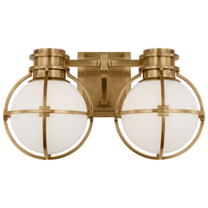 Visual Comfort Signature - CHD 2484AB-WG - LED Wall Sconce - Gracie - Antique-Burnished Brass