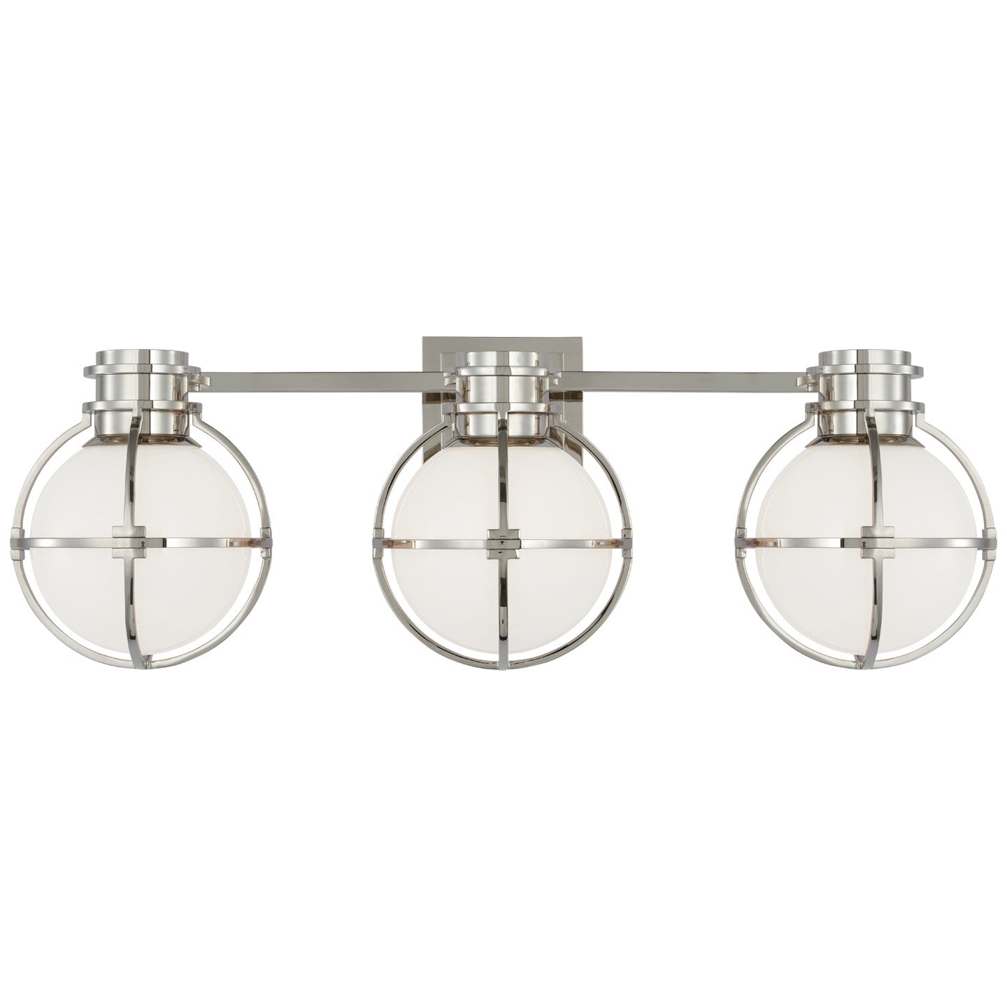 Visual Comfort Signature - CHD 2487PN-WG - LED Wall Sconce - Gracie - Polished Nickel