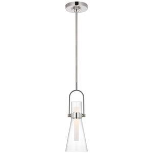 Visual Comfort Signature - IKF 5453PN-CG - LED Pendant - Larkin - Polished Nickel