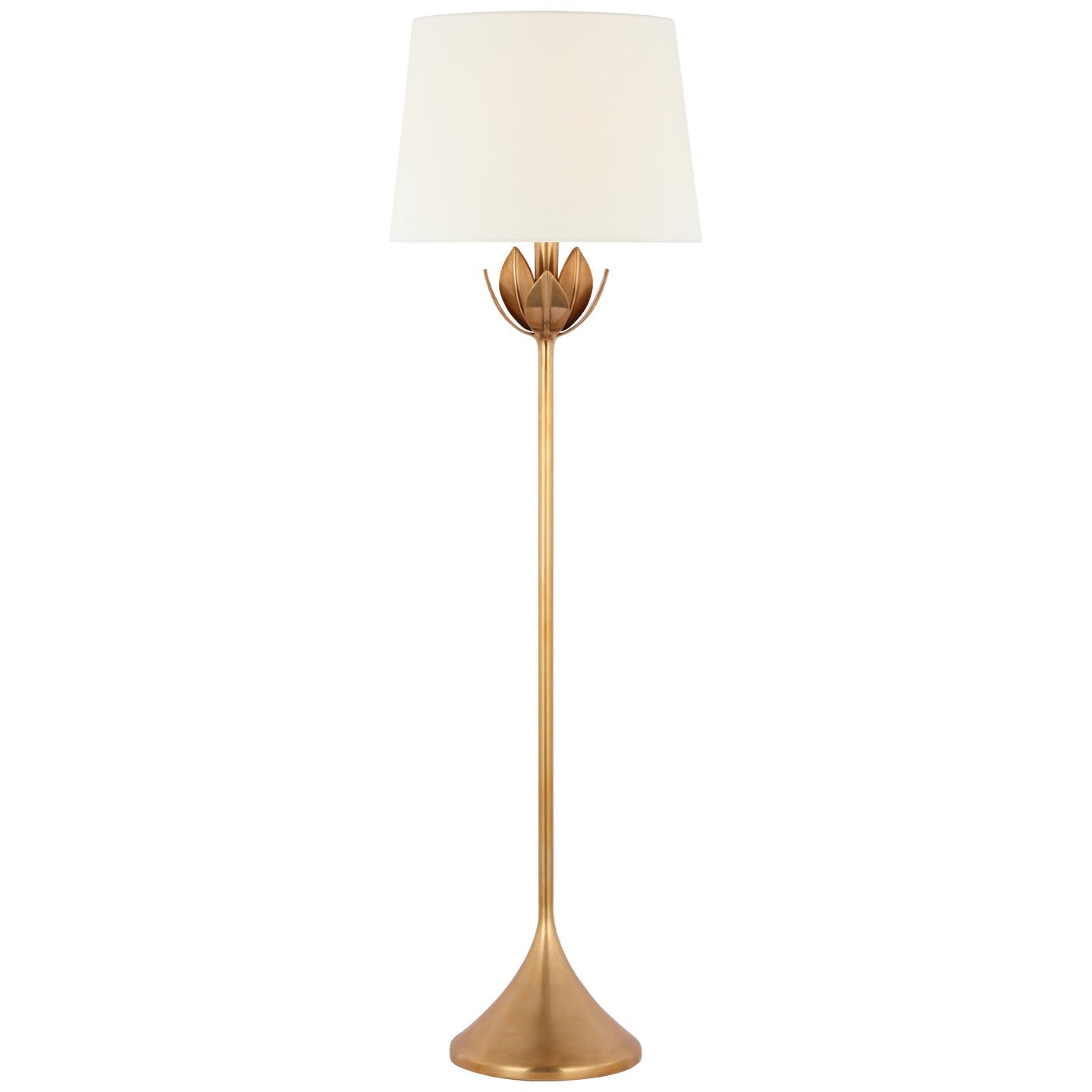 Visual Comfort Signature - JN 1002AB-L - One Light Floor Lamp - Alberto - Antique-Burnished Brass