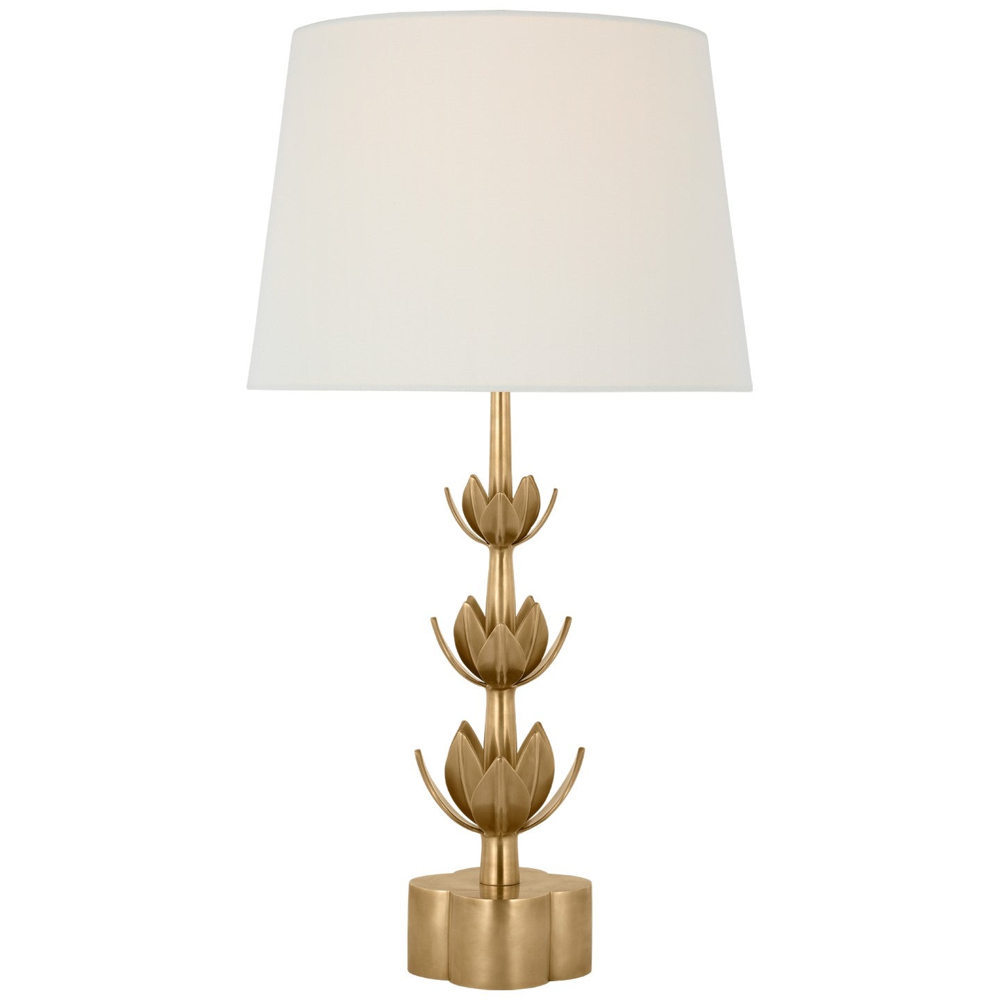 Visual Comfort Signature - JN 3003AB-L - One Light Table Lamp - Alberto - Antique-Burnished Brass
