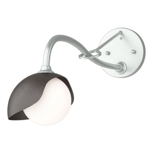 Hubbardton Forge - 201376-SKT-82-14-GG0711 - One Light Wall Sconce - Brooklyn - Vintage Platinum