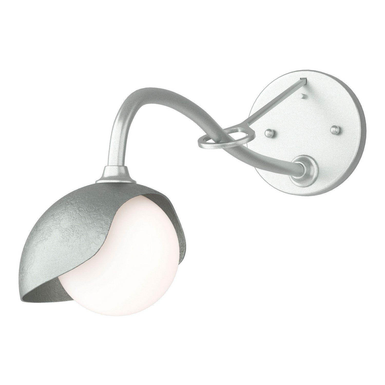Hubbardton Forge - 201376-SKT-82-82-GG0711 - One Light Wall Sconce - Brooklyn - Vintage Platinum