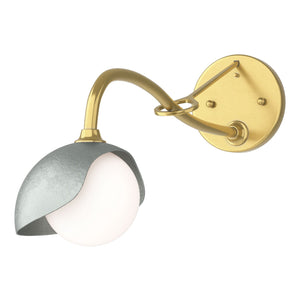 Hubbardton Forge - 201376-SKT-86-82-GG0711 - One Light Wall Sconce - Brooklyn - Modern Brass