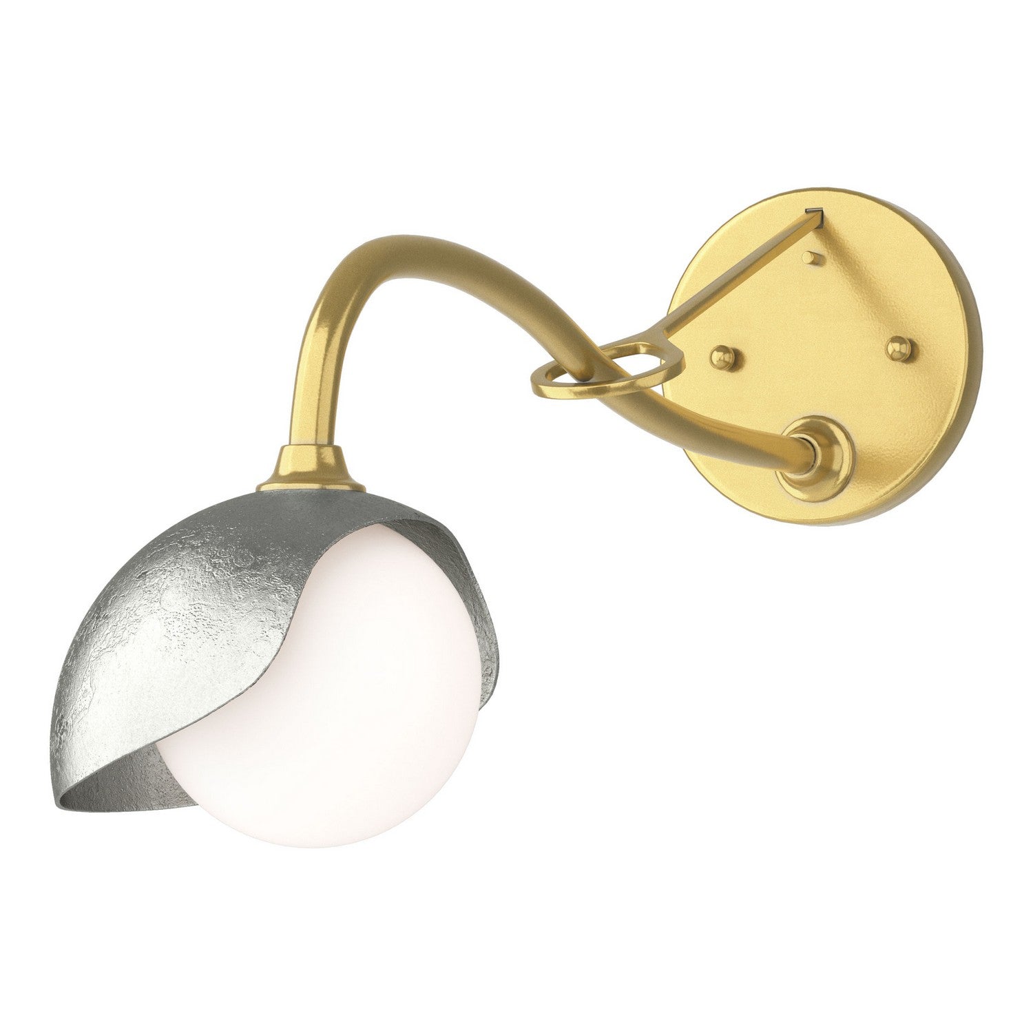 Hubbardton Forge - 201376-SKT-86-85-GG0711 - One Light Wall Sconce - Brooklyn - Modern Brass