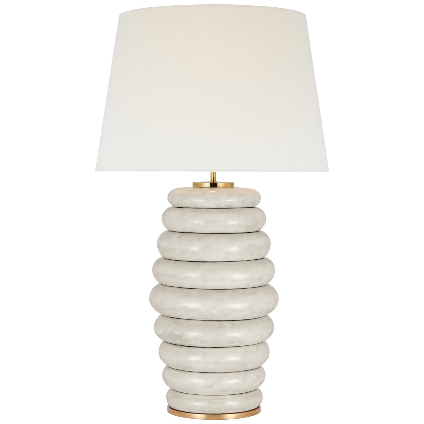 Visual Comfort Signature - KW 3621AWC-L - LED Table Lamp - Phoebe - Antiqued White