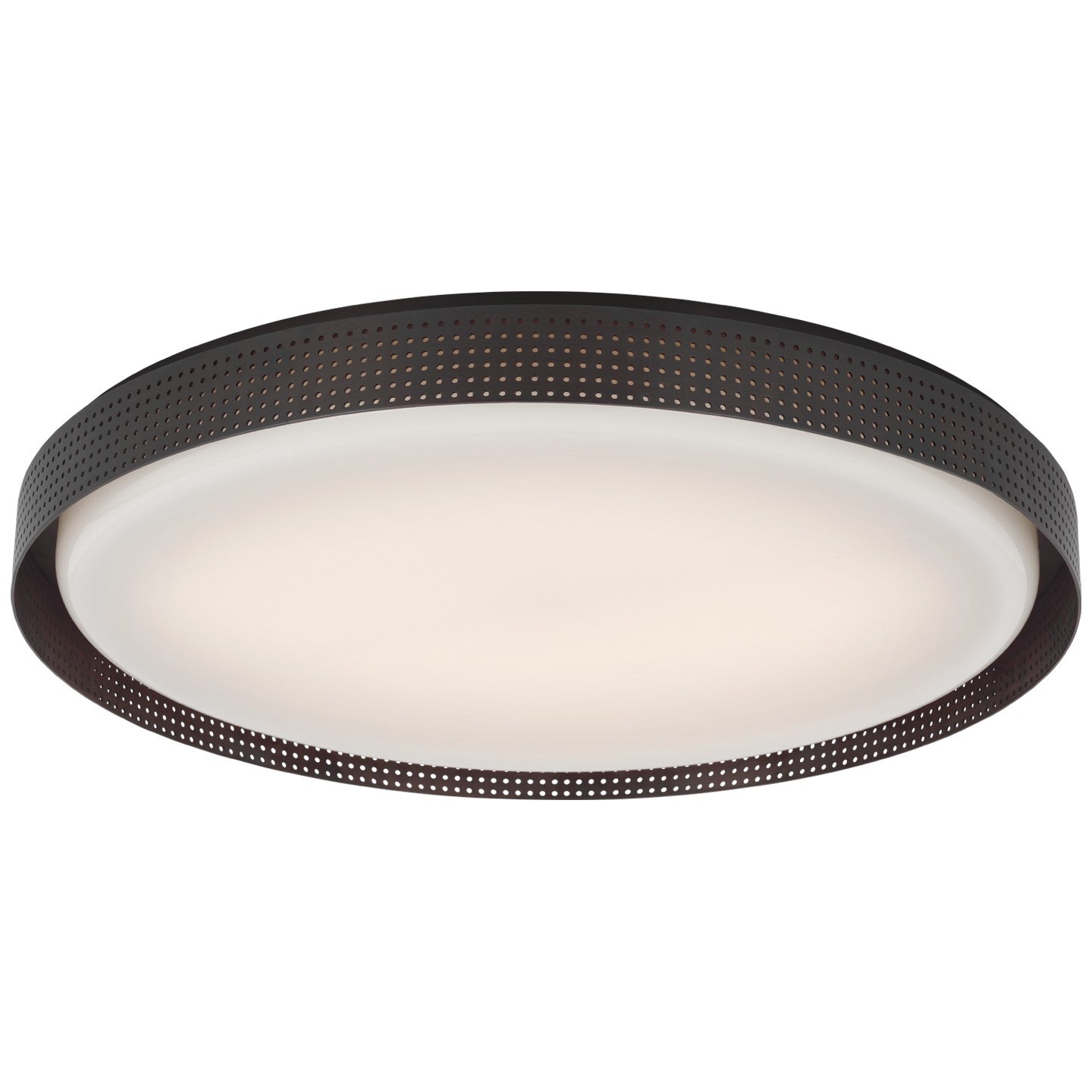 Visual Comfort Signature - KW 4083BZ-WG - LED Flush Mount - Precision - Bronze