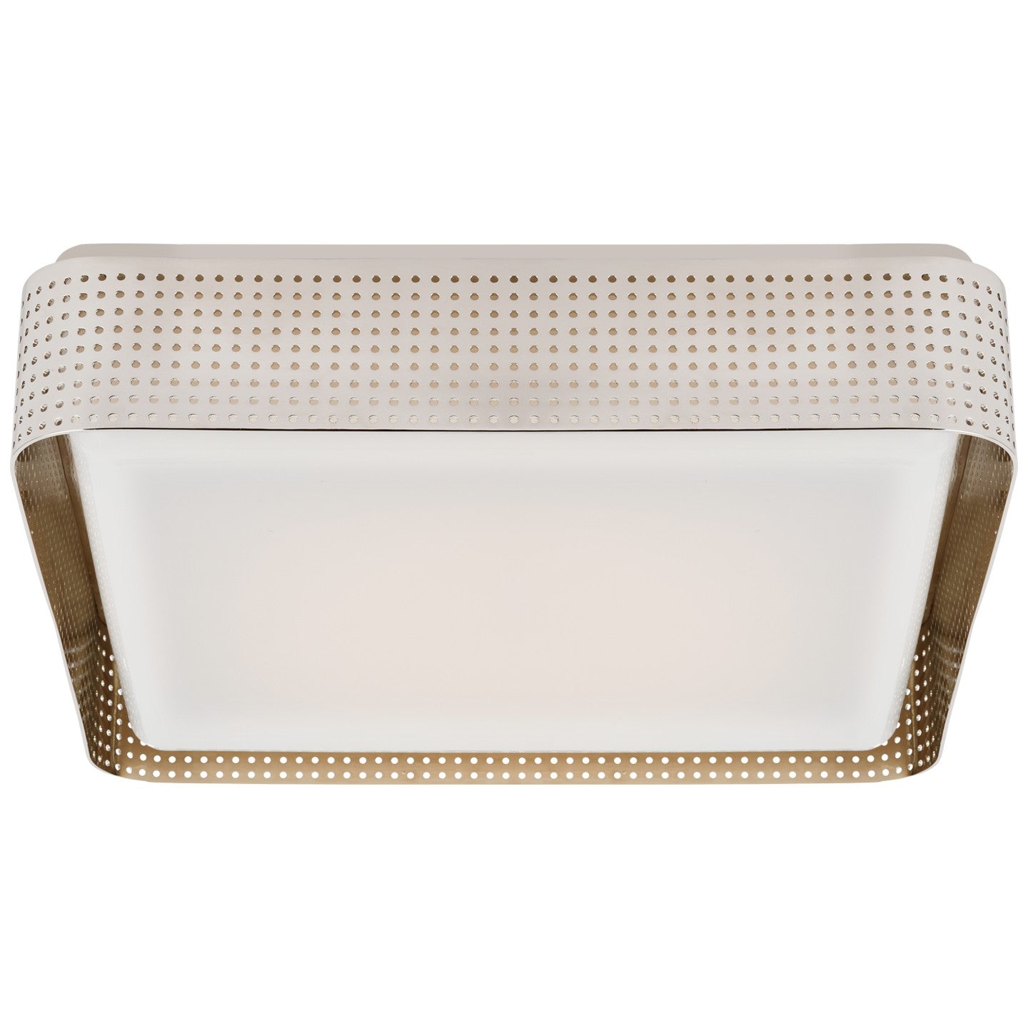 Visual Comfort Signature - KW 4084PN-WG - LED Flush Mount - Precision - Polished Nickel