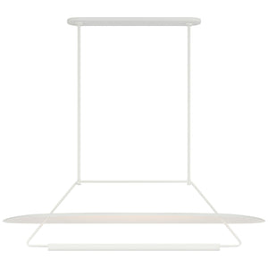 Visual Comfort Signature - KW 5107WHT - LED Linear Pendant - Teline - Matte White