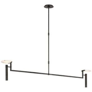 Visual Comfort Signature - KW 5605BZ-ALB - LED Chandelier - Melange - Bronze