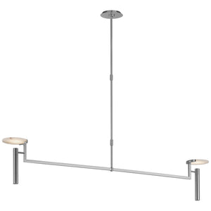 Visual Comfort Signature - KW 5605PN-ALB - LED Chandelier - Melange - Polished Nickel