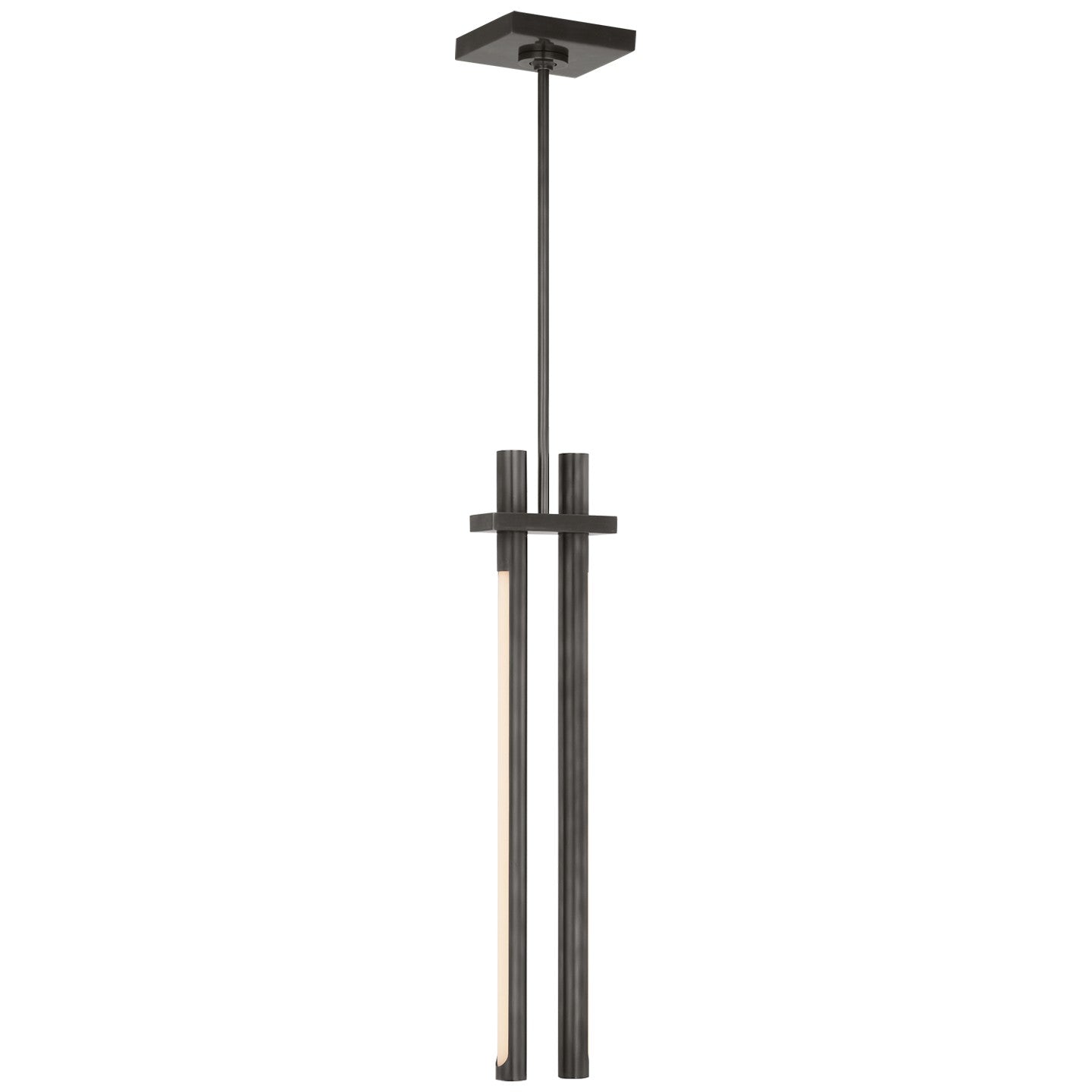 Visual Comfort Signature - KW 5734BZ - LED Pendant - Axis - Bronze