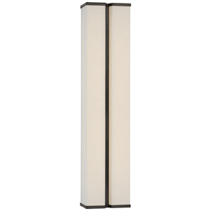 Visual Comfort Signature - PCD 2251BZ/L - LED Wall Sconce - Vernet - Bronze and Linen